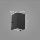 Arandela 1 Foco S/ Friso Média De Alumínio Externa P/ E27 Pre