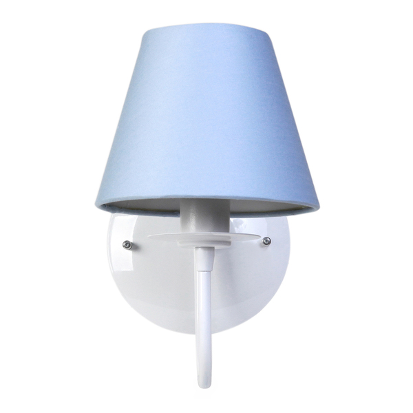 Arandela 1 Lâmpada Azul Quarto Bebê Infantil