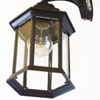 Arandela 1lp-e27 Capela 4 Faces Externo Aluminio Com Pintura