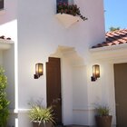 Arandela 25cm Vintage Cover Blumenau Marrom