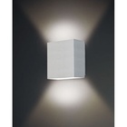 Arandela 2 Fachos 115x115mm Branco