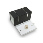 Arandela 2 Fachos E Frisos Externa E Interna Preta