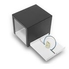 Arandela 2 Fachos Externa E Interna Alumínio + Lâmpada Led G9