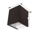 Arandela 2 Fachos Externa E Interna Alumínio + Lâmpada Led G9