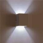 Arandela 2 fachos externa e interna para lâmpada g9 - luminar