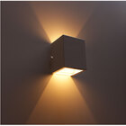 Arandela 2 fachos externa e interna para lâmpada g9 - luminar