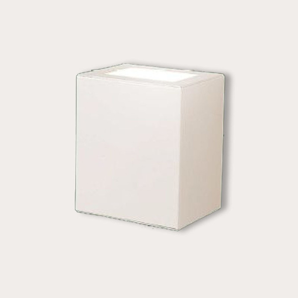 Arandela 2 Fachos Korre Branco 1xg9 Metaldomado 5890.12