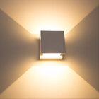 Arandela 2 Fachos Regulável Led Garantia de 5 Anos - luminári