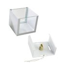 Arandela 2 Fachos Slim Branca + LED G9 5w 3000K Bivolt  Lumin