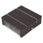 Arandela 2 Focos C/ Frisos E Fachos Externa Parede Muro Slim