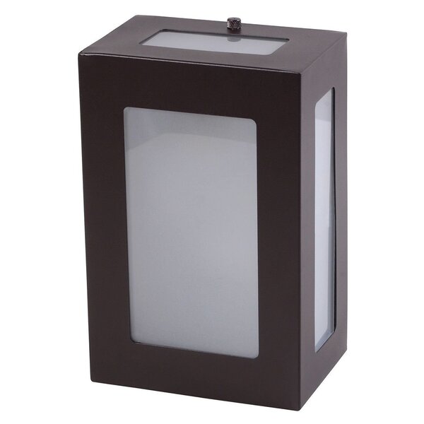 Arandela 5 Vidros Luminária Externa Interna Muro Parede Alumí