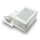 Arandela 5 Vidros Parede Muro Externa E Interna Branca