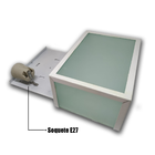 Arandela 5 Vidros Parede Muro Externa E Interna Kit 03 Unidad