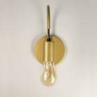 Arandela Abajur Luminária Parede Quarto Cama Moderno Dourado