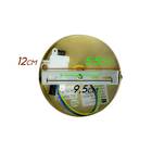 Arandela Abaporu Dourado Globo Vidro Ab Hl014 Bella + Led 1x