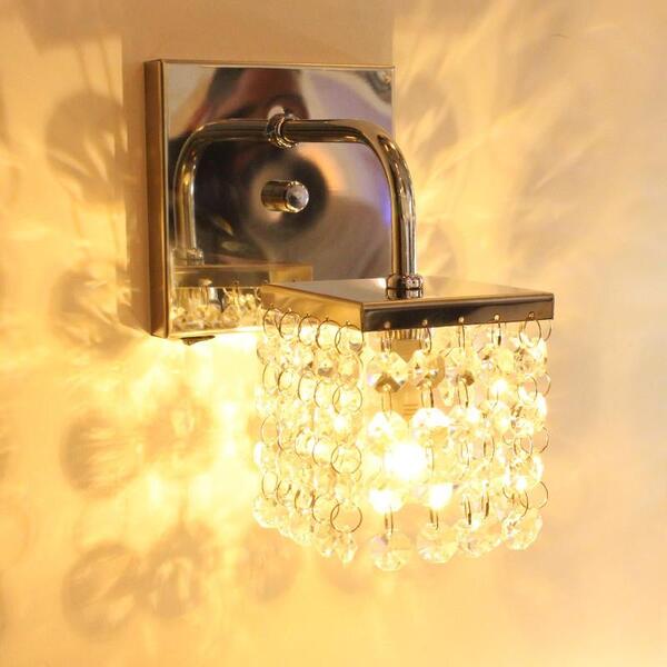 Arandela Alcoutim Com Botão Lado Esquerdo Para G9