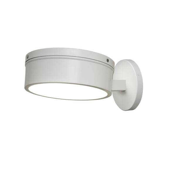 Arandela Alumínio Branco E27 IP63 Petala Redonda Portalluz