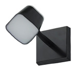 Arandela Andy Quadrada Preto 12cm Led 7w 3000k Bivolt