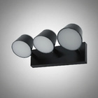 Arandela Andy Redonda Preto 31cm Led 21w 3000k Bivolt