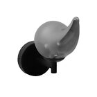 Arandela Angel Preto Smoky + Led 1x G9 Bf Lt010 Starlux St2612