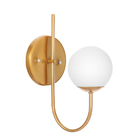 Arandela Arco Industrial Orby Vintage Dourado