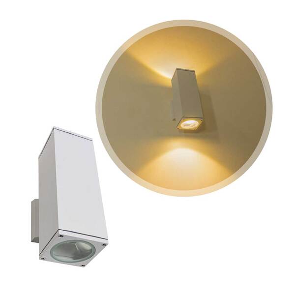 Arandela Are Externa Led Integrado 27cm 20w 3000k St1706