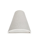 Arandela de Parede em Cerâmica Ares Cru Alfaluz