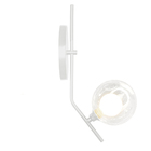 Arandela Aro Angular Jabuticaba Branco Harmony