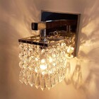 Arandela Arsaga Plus Hunter Trade De Cristais Legítimos K9 Pa