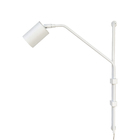 Arandela Articulada Turim Branco Texturizado E Cabo Com Inter