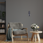 Arandela Aruna Preto Fosco Zr096 Globo Vidro P/ 1x G9 Starlux