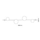 Arandela Avant Eclipse 4 G9 Bivolt Branco Fosco