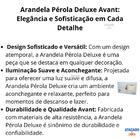 Arandela Avant Pérola Cobre Para 1 Lâmpada E27 Bivolt