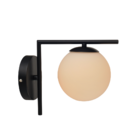 Arandela Avant Pérola Preto Para 1 Lâmpada E27 Bivolt Preto