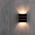 Arandela Balizador Clean Led Aletada 6w Blumenau Iluminação P