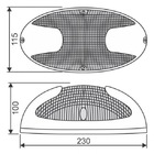 Arandela Baxton Ionic Preta