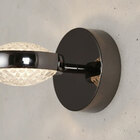 Arandela Beep Preto Led 9w 3000k Bivolt Kw009cn Bella