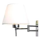 Arandela Bella Maison Cromado Em Metal E Tecido Vt2070