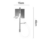 Arandela Bella Mantra Dourado 15x40cm 8w 2700k 600lm Oc013