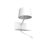 Arandela Bella Tuti 26x35x36xcm Branco Ml011w