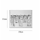 Arandela Bella Veu 12 X 18 X 24cm Led  2 7w Ho301