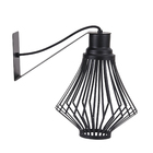 Arandela Bivolt Preta IP44 Metaldomado