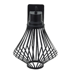 Arandela Bivolt Preta IP44 Metaldomado