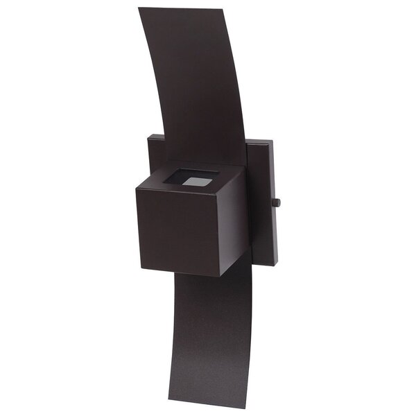 Arandela Box Com Aba 2 Focos Luminária Externa Interna Muro P