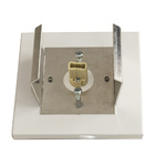 Arandela Box Cubo Pequena 2 Fachos Branca Parede Muro St1318