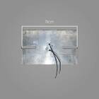 Arandela Box Cubo Pequena 2 Fachos Marrom Parede Muro St1318