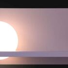 Arandela Branca 1xg9 Com Usb Opus Hm39824