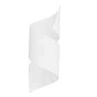 Arandela Branca Aço Inox Wave Metaldomado