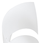 Arandela Branca Aço Inox Wave Metaldomado