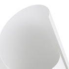 Arandela Branca Aço Inox Wave Metaldomado